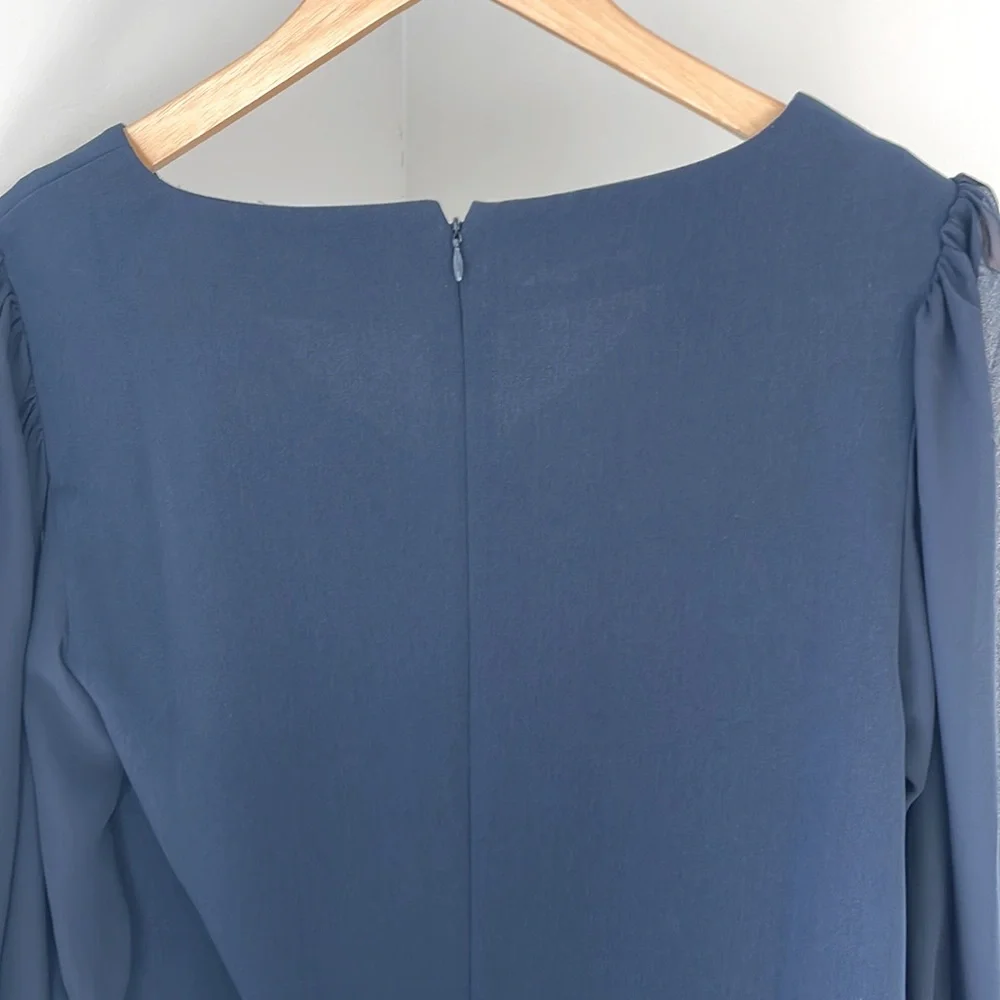 Ann Taylor Factory Size 2P Navy Blue Dress